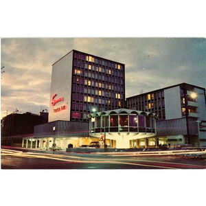 Auberge Seaway Motor Inn Canada Postcard